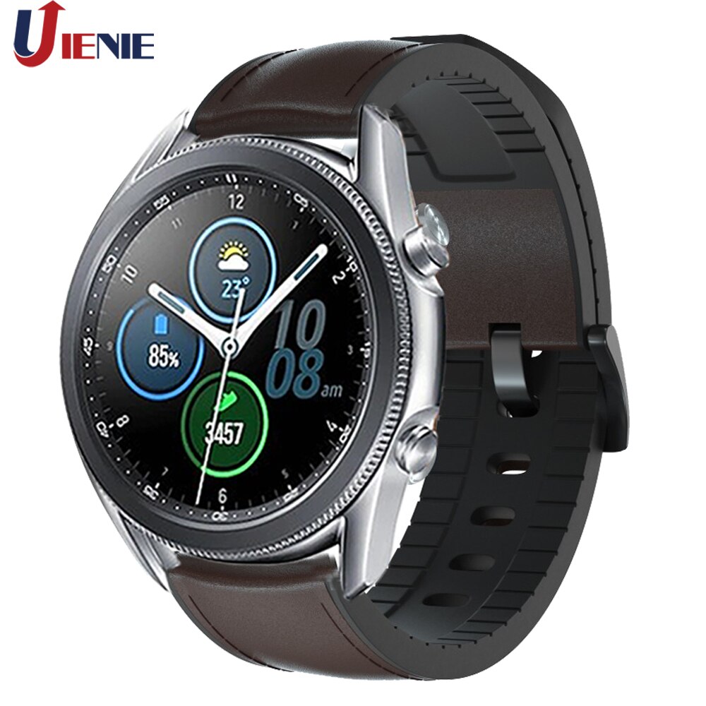 Dây Da Đeo Đồng Hồ Thông Minh Thời Trang Thay Thế Cho Samsung Galaxy Watch 3 41mm 45mm