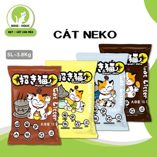Cát vệ sinh mèo Maneki Neko nhiều mùi
