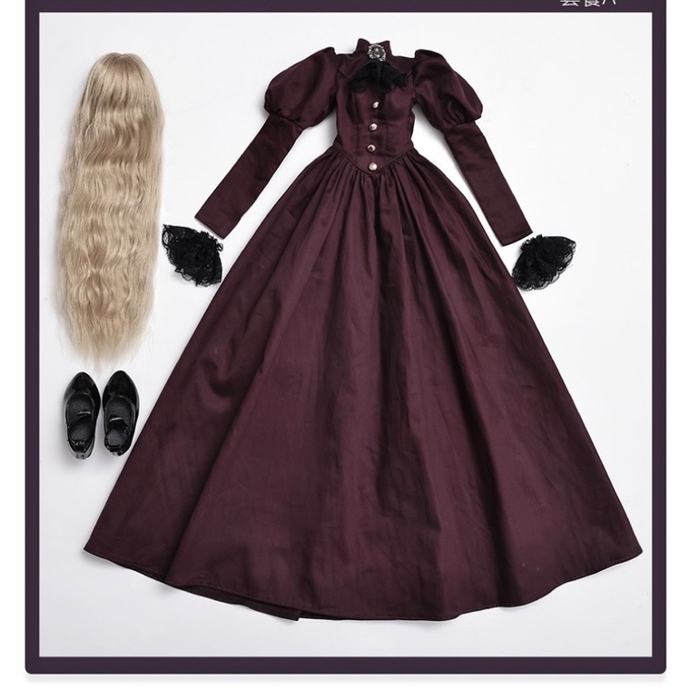 Búp bê nàng tiểu thư xinh đẹp, kích cỡ 1/3