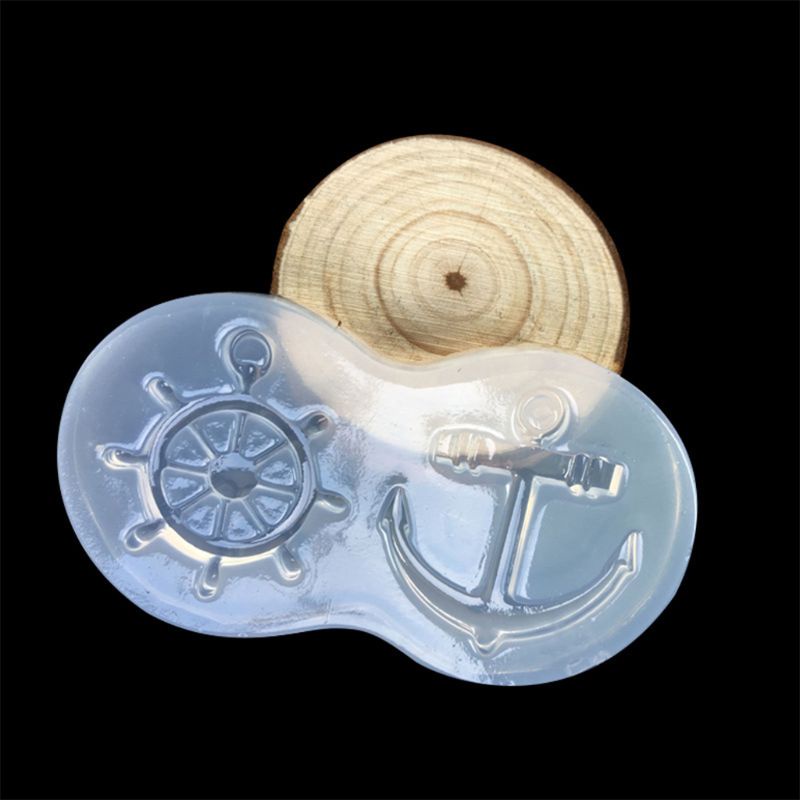 Khuôn silicone làm mặt Vòng cổ hình chim cú và cây<br>