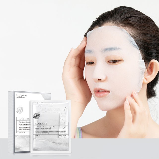 Mặt Nạ LUÔFMISS Fresh Membrane Force Ceramide Gauze Mask Làm Trắng Da Dưỡng Ẩm