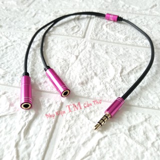 Cáp chia âm thanh 1 ra 2