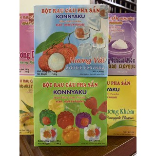 BỘT THẠCH RAU CÂU PHA SẴN KONNYAKU 140g