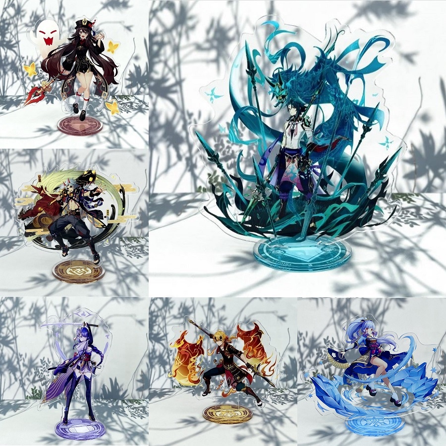 [Standee] Tượng Mica Genshin Impact (Loại 3)