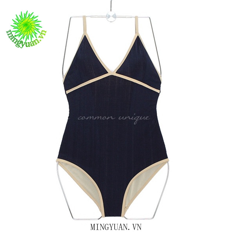 Đồ bơi một mảnh màu xanh dương đậm dành cho nữ thời trang 2020 | BigBuy360 - bigbuy360.vn