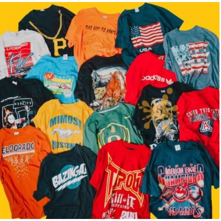 Áo thun mỹ 2hand, Áo thun secondhand nam nữ chọn size không chọn mẫu– SunShine2Hand - Hình Ảnh Mang Tính Chất Minh Họa | BigBuy360 - bigbuy360.vn