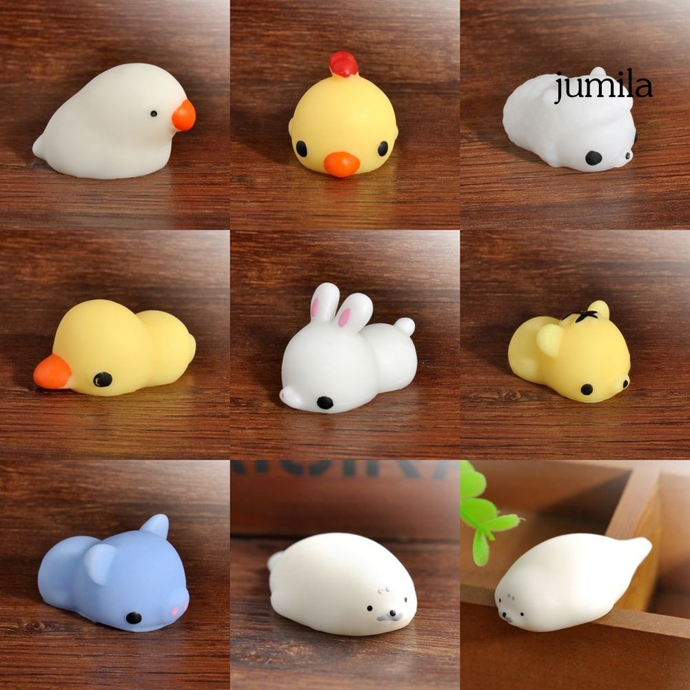 Đồ Chơi Nắn Bóp Đàn Hồi Giảm Căng Thẳng Hình Động Vật Dễ Thương