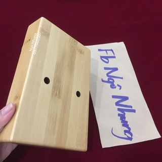 (Có video test) Đàn Kalimba Yael 17 phím gỗ Trúc (Hoa)
