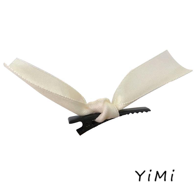 Kẹp tóc vải trang trí hình nơ dễ thương phong cách lolita Hàn Quốc nữ tính