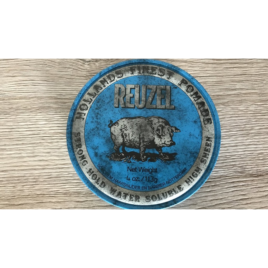 Pomade gốc nước Reuzel Blue 4oz nhập khẩu Hà Lan