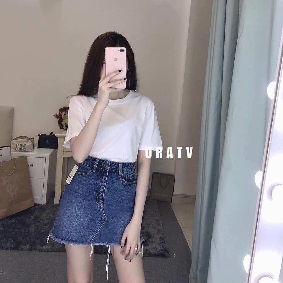 [Mã SKAMCLU7 giảm 10% tối đa 50K đơn 0Đ] [FREESHIP - ẢNH CHÍNH CHỦ] Chân VÁY jean dáng CHỮ A | BigBuy360 - bigbuy360.vn