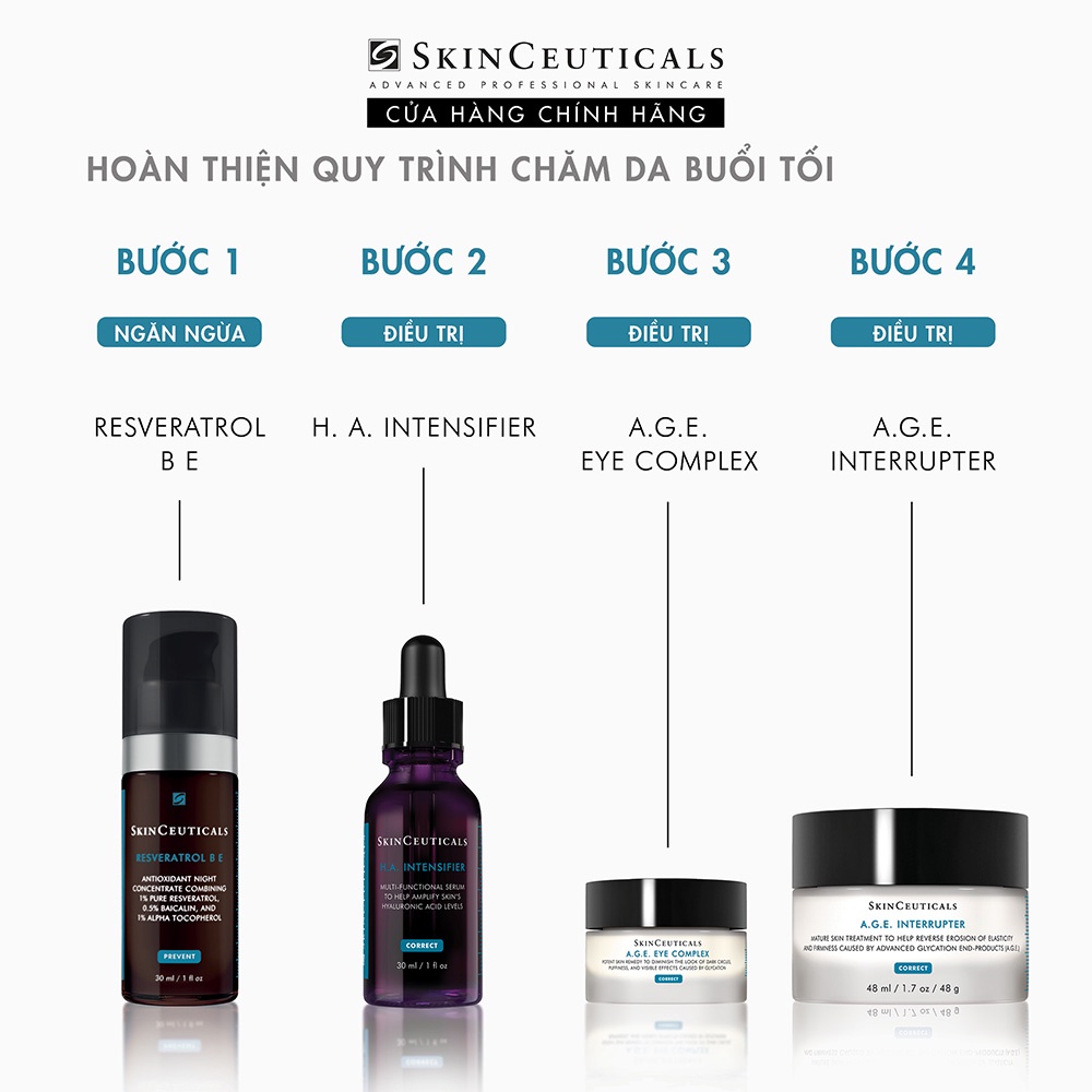 Skinceuticals A.G.E. Interrupter giúp cải thiện các vấn đề lão hóa, dưỡng da săn chắc 48ml