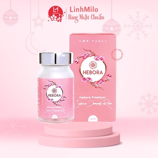   Hàng chính hãng Viên Uống HEBORA Tỏa Hương Thơm Cơ Thể Khử Mùi Cải Thiện Sinh Lý Nữ 