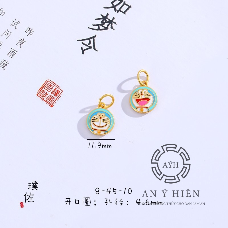 Charm Khóa Doraemon Xanh #C404 ( An Ý Hiên)
