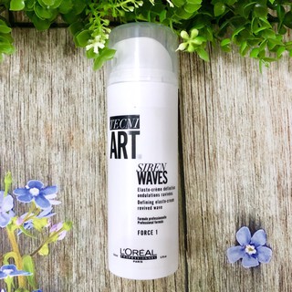 KEM DƯỠNG GIỮ NẾP TÓC VÀ TĂNG SÓNG XOĂN L'OREAL TECNI.ART SIREN WAVES 150ML