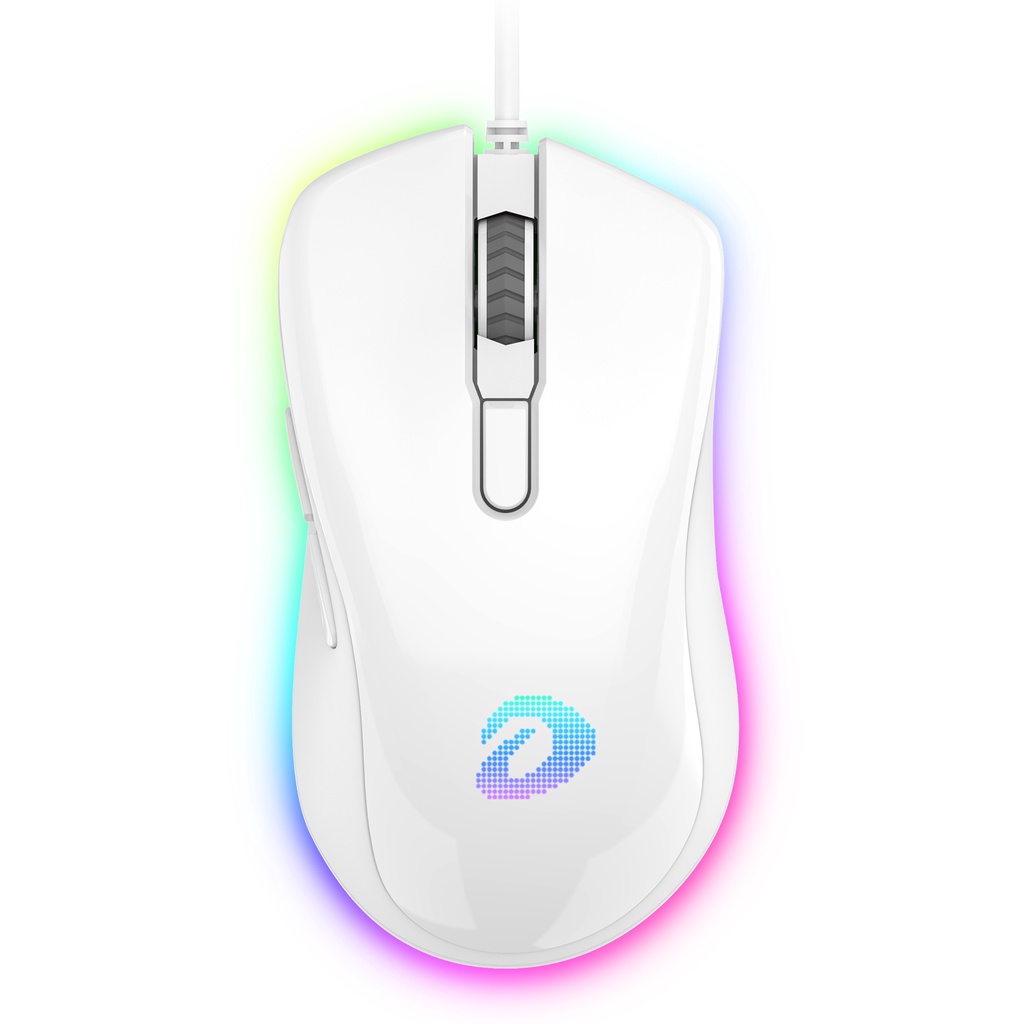 [Mã SKAMSALE03 giảm 10% đơn 200k] Chuột Gaming DAREU EM908 QUEEN PINK/ WHITE/ BLACK (LED RGB, BRAVO sensor) BH 2 năm