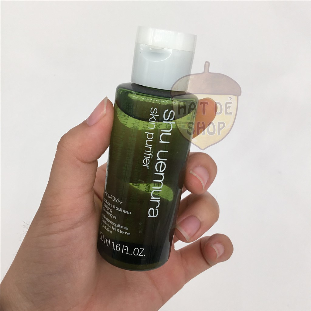 Shu-uemura Tẩy Trang Xanh Chống Oxy Hóa Môi Trường Anti/Oxi Skin Refining Cleansing Oil (XANH) 50ml