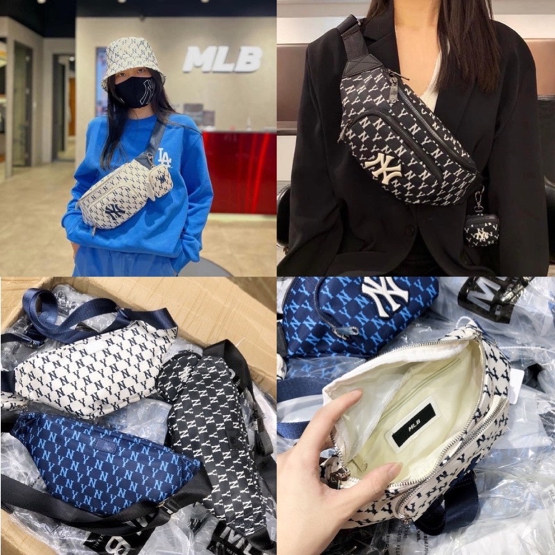Túi bao tử m/ lb Monogram Waist Black hàng chuẩn 1:1