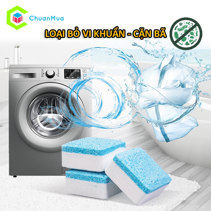 Viên Nén Vệ Sinh Lồng Giặt Công Nghệ Mới Dạng Viên Nén