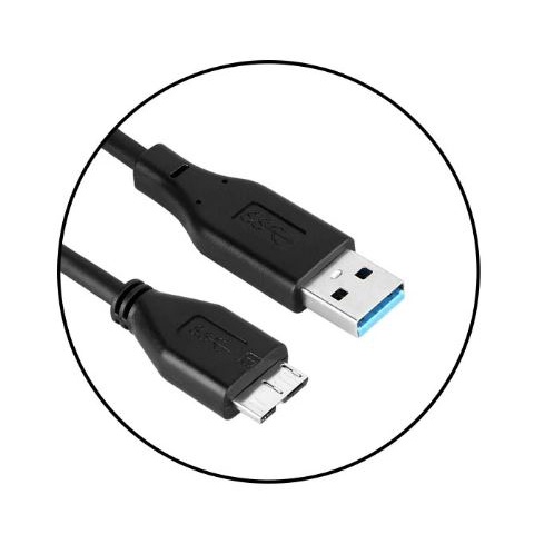 Cáp USB 3.0 - Cáp USB 3.0 A to Mico B cho ổ cứng di động hàng cao cấp WD segate bóc máy