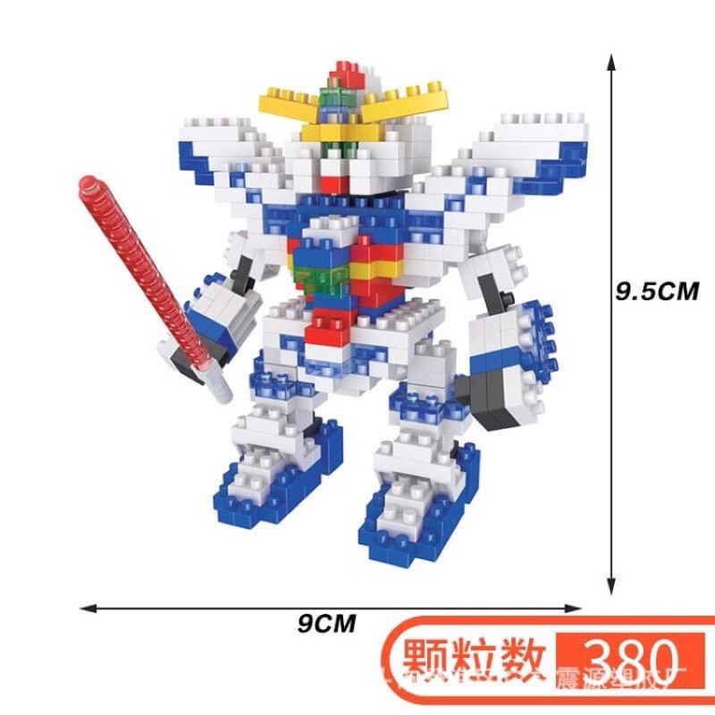 (HÀNG SẴN)Bộ đồ chơi lego gundam - strike 6778 -meobeox