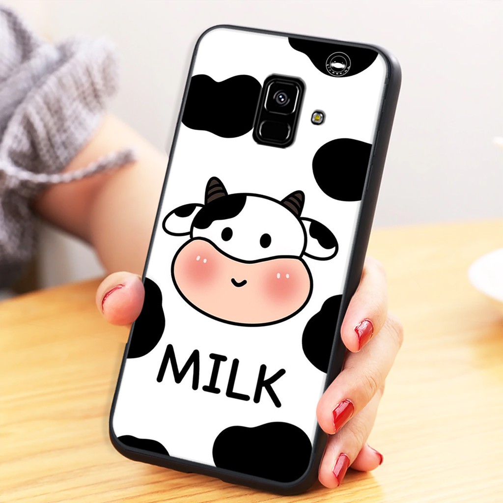 Ốp lưng CHÚ SỮA SÊU CUTE cho dòng máy Samsung Galaxy A6 2018 -A6 Plus - A8 2018 - A8 Plus - J6 - J6 PLUS - J8 2018 | BigBuy360 - bigbuy360.vn