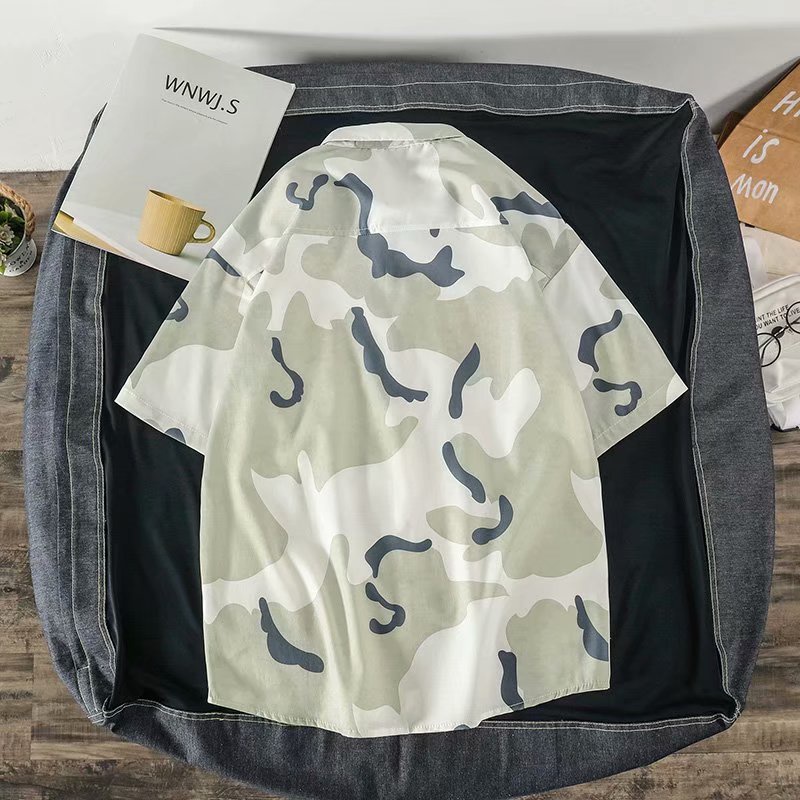 Áo Thun Tay Ngắn Dáng Rộng In Họa Tiết Thời Trang Mùa Hè Mới Phong Cách Hip Hop Size M-3XL Cho Nam