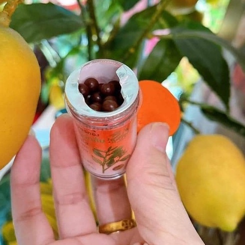 Hộp 60 Hủ Kẹo Ngậm Ho Cam Thảo Ouayun Vị Cam và Chanh, Thảo Dược Thái Lan 100 viên Siêu Hiệu Quả - LAI'S STORE