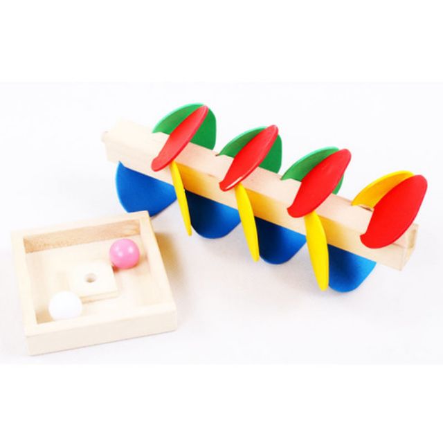 Thang xoáy thả bi