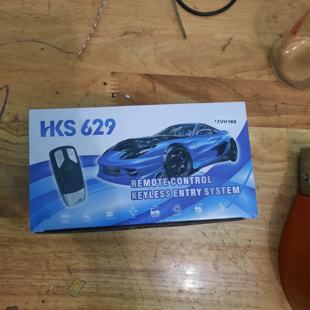Bộ điều khiển cửa, lock cửa ô tô cho xe FORD kèm chuột 12V