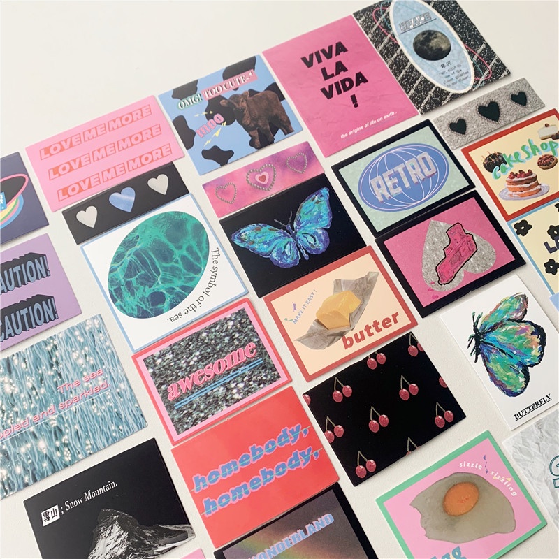 Aesthetic sticker pack | Gói hình dán trang trí 30 hình