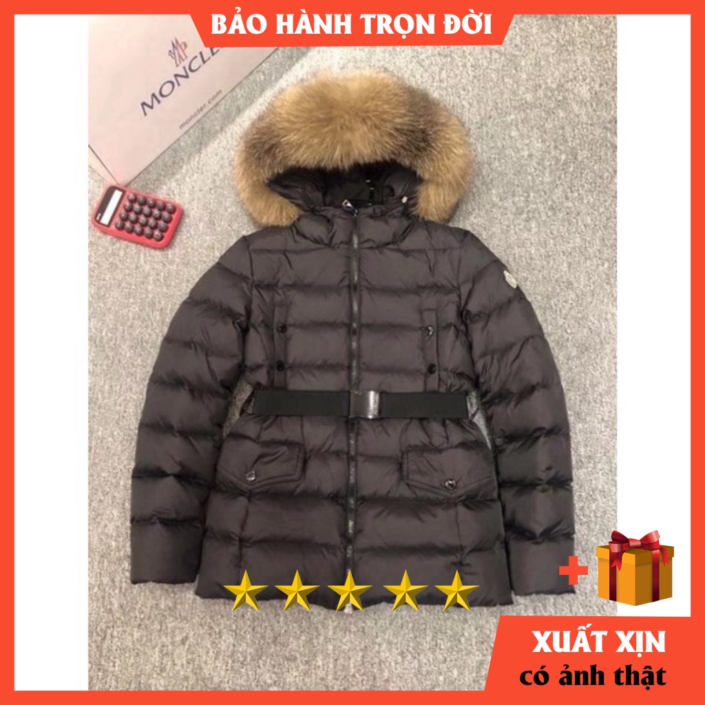 Áo Khoác Lông Vũ Nữ MCL Nón Lông Siêu Chất BẢO HÀNH TRỌN ĐỜI