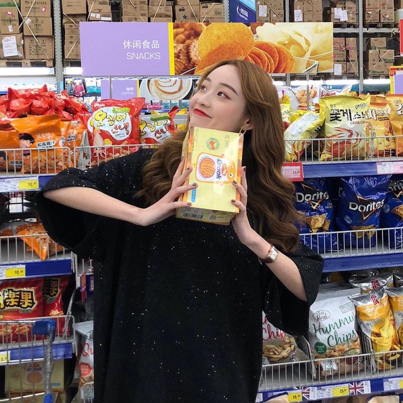 Áo Thun Tay Ngắn Dáng Rộng Màu Trơn Phong Cách Hàn Quốc Cho Nữ