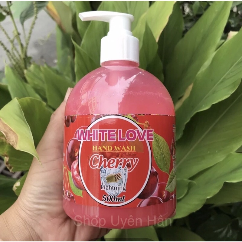 (Hàng Công Ty Chính Hãng) NƯỚC RỬA TAY  WHITE LOVE 500ml