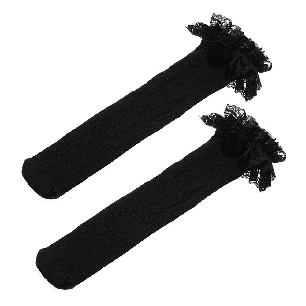 Đôi Tất Chân Nylon Đính Nơ Thời Trang Nữ Tính