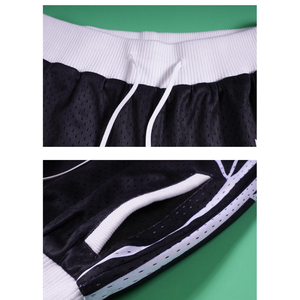 Reserff GSW Quần Short Hai Lớp Lưới Hai Lớp Màu Vàng Đồng Chính Hãng Của Bang Warriors Retro Mỹ