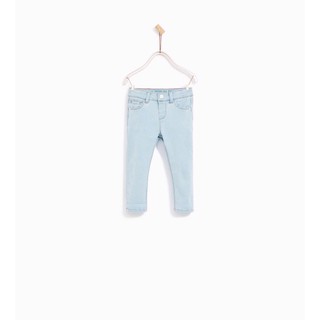 Freeship 99k TQ_Quần bò Zara màu xanh nhạt cho bé gái