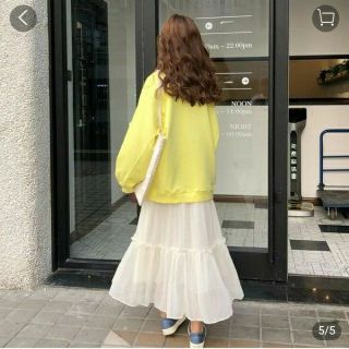 Chân váy voan midi ulzzang Hàn Quốc