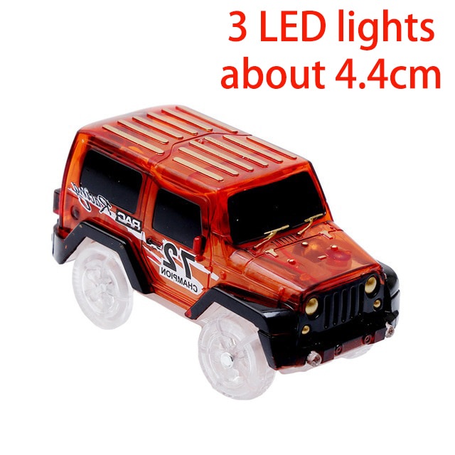 Bộ Đồ Chơi Đường Ray Xe Lửa Điện Tử 4.4-5.2cm Phát Sáng Dành Cho Trẻ Em 2022