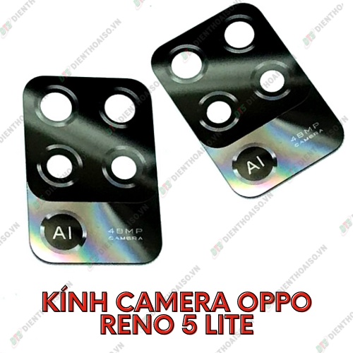 Mặt kính camera oppo reno 5 lite có sẵn keo dán