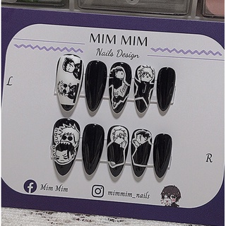 Nailbox thiết kế theo yêu cầu Gojo x Getou