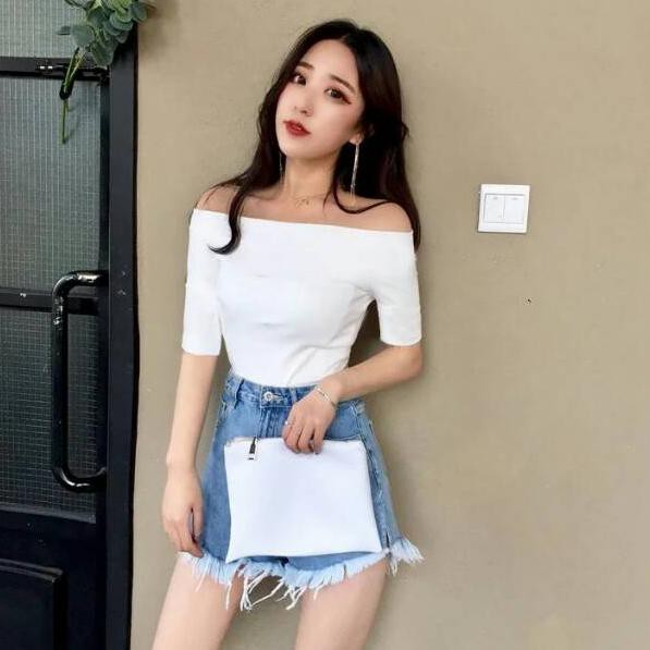 Hàng Có Sẵn! Áo Crop Top (Size Xs-Xl) (Bán Chạy) (Bán Chạy604 / Crop Top)