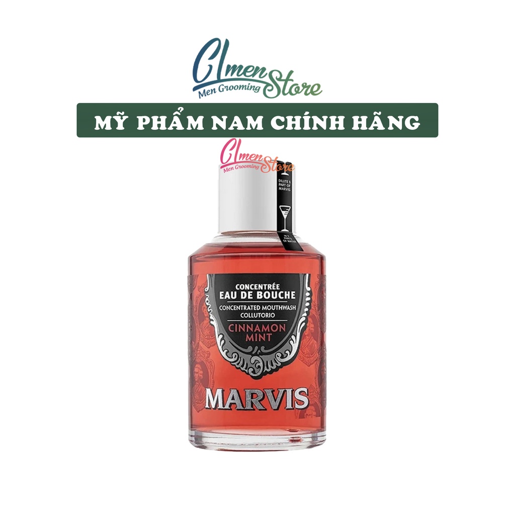 Nước Súc Miệng Marvis Cinnamon Mint Mouthwash 120ml