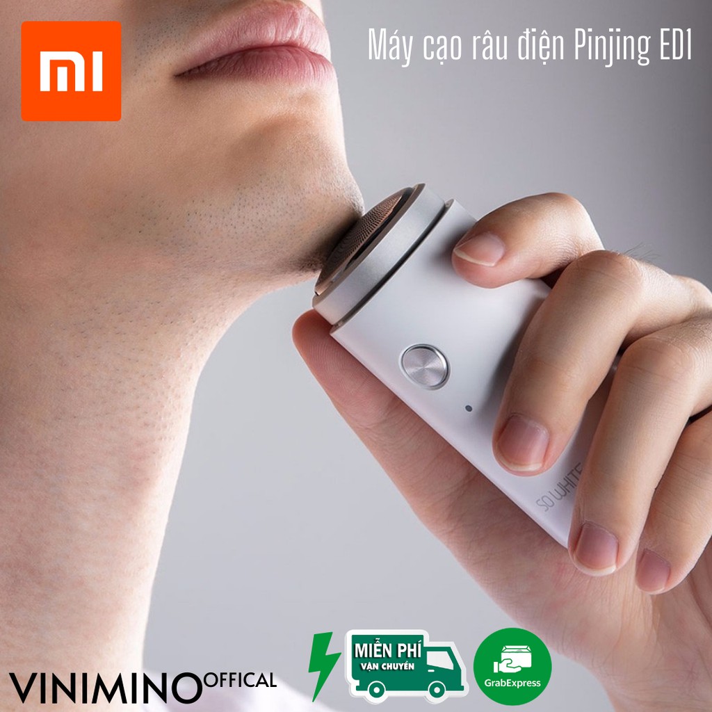 [Q. Bình Tân] Máy cạo râu điện PIN JING ED1 (Hàng Xiaomi phân phối) | Vinimino