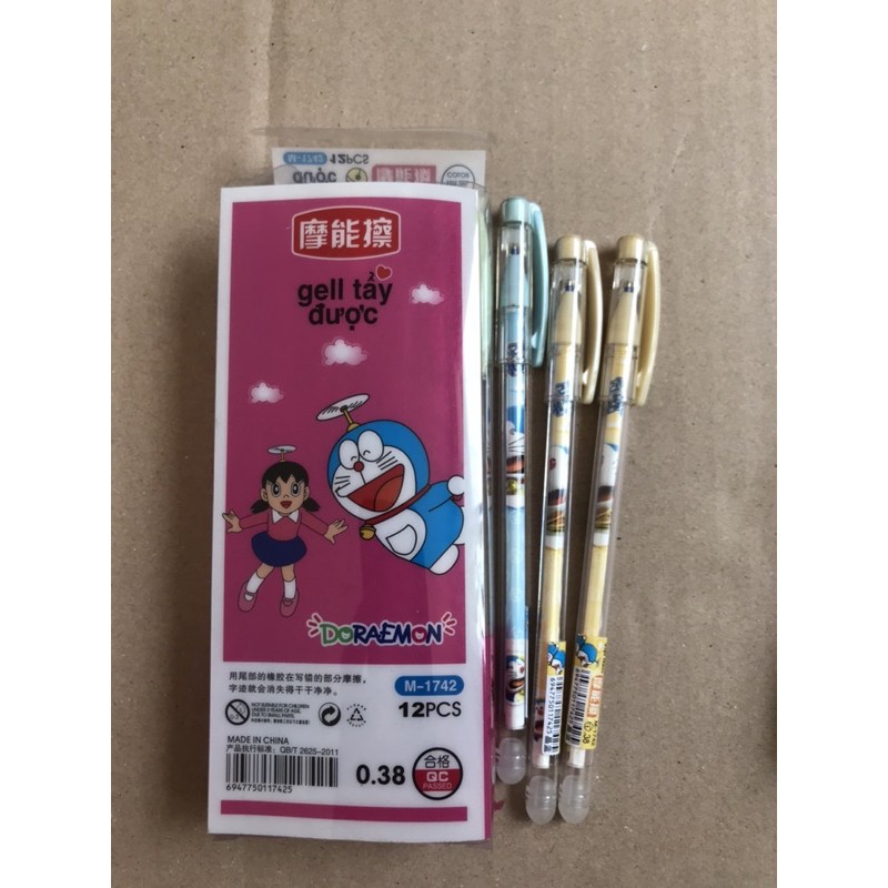 Bút gel tẩy được Doraemon