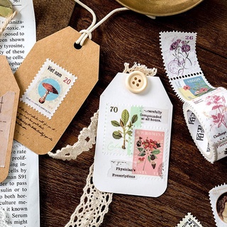 Tem dạng washi tape làm bullet journal, decor, scrapbook style vintage, retro
