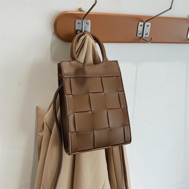 Túi đeo chéo hình vuông màu trơn kiểu dáng hợp thời trang trẻ trung dành cho nữ