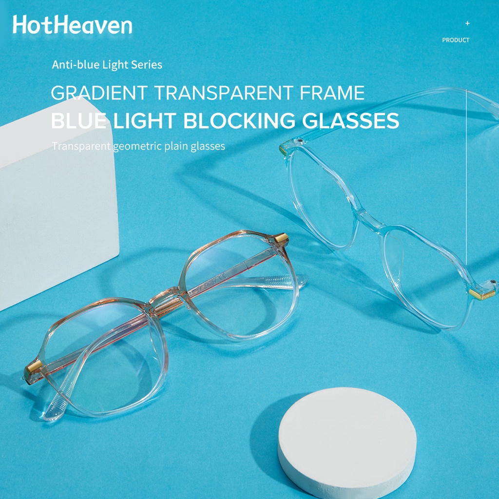 Kính Mát Gọng Nhựa Chống Bức Xạ Ánh Sáng Xanh 4 Màu Tùy Chọn Thời Trang Cho Nam Và Nữ