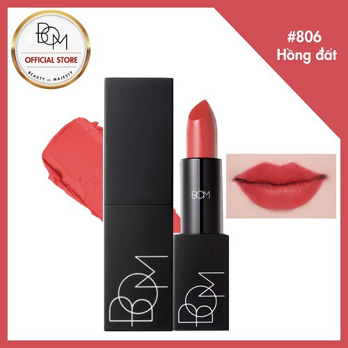 Son Thỏi Lì Mịn Mượt Môi BOM My Lipstick 3.5g