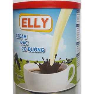 Combo 8 lon sữa đặc có đường elly